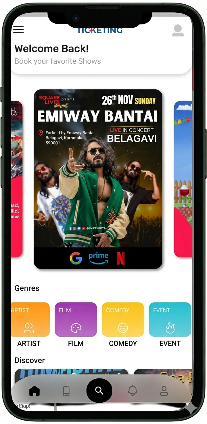 Ticketing App screenshot